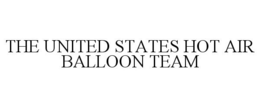 THE UNITED STATES HOT AIR BALLOON TEAM trademark