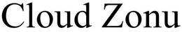 CLOUD ZONU trademark