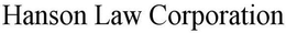 HANSON LAW CORPORATION trademark