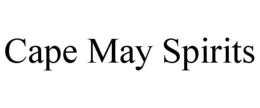 CAPE MAY SPIRITS trademark