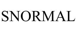 SNORMAL trademark