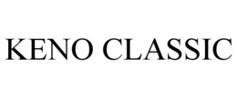 KENO CLASSIC trademark