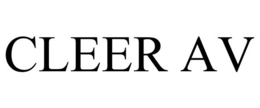CLEER AV trademark