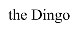 THE DINGO trademark