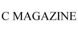 C MAGAZINE trademark