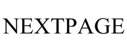 NEXTPAGE trademark