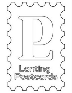 L P LANTING POSTCARDS trademark