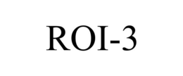 ROI-3 trademark