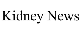 KIDNEY NEWS trademark