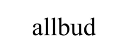 ALLBUD trademark