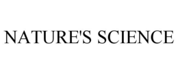 NATURE'S SCIENCE trademark