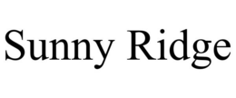 SUNNY RIDGE trademark