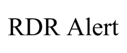 RDR ALERT trademark