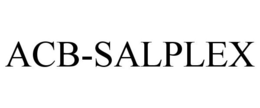 ACB-SALPLEX trademark