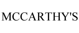 MCCARTHY'S trademark