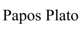 PAPOS PLATO trademark