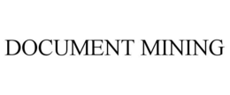 DOCUMENT MINING trademark