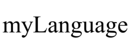 MYLANGUAGE trademark
