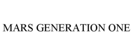 MARS GENERATION ONE trademark