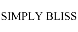SIMPLY BLISS trademark