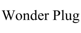 WONDER PLUG trademark
