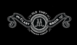 MCCLARY BROS, M OLD TIMEY DRINKING VINEGAR trademark