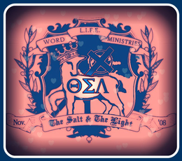 WORD L.I.F.E. MINISTRIES, THETA SIGMA LAMBDA, NOV. '08, THE SALT & THE LIGHT trademark