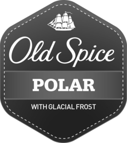 OLD SPICE POLAR WITH GLACIAL FROST trademark