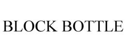 BLOCK BOTTLE trademark
