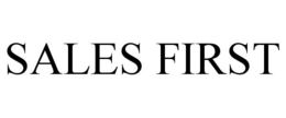 SALES FIRST trademark