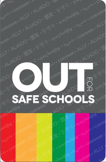 OUT FOR SAFE SCHOOLS trademark