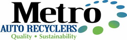 METRO AUTO RECYCLERS · QUALITY SUSTAINABILITY trademark