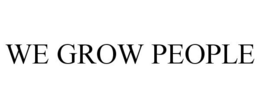 WE GROW PEOPLE trademark
