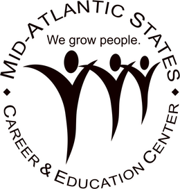MID-ATLANTIC STATES CAREER & EDUCATION CENTER WE GROW PEOPLE Y. trademark