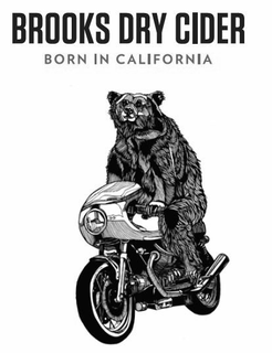 BROOKS DRY CIDER BORN IN CALIFORNIA trademark