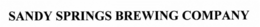 SANDY SPRINGS BREWING COMPANY trademark