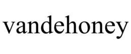 VANDEHONEY trademark