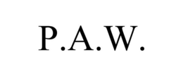 P.A.W. trademark