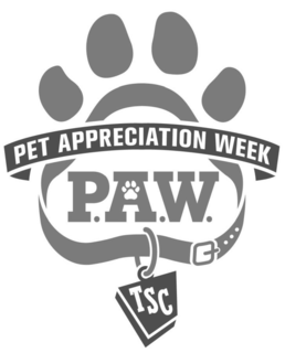 PET APPRECIATION WEEK P.A.W. TSC trademark