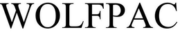 WOLFPAC trademark