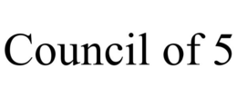 COUNCIL OF 5 trademark