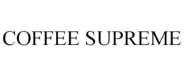 COFFEE SUPREME trademark