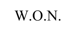 W.O.N. trademark