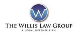 W THE WILLIS LAW GROUP A LEGAL DEFENSE FIRM trademark