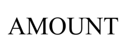 AMOUNT trademark