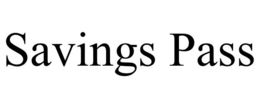 SAVINGS PASS trademark