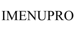 IMENUPRO trademark