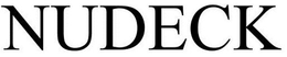 NUDECK trademark