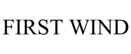 FIRST WIND trademark