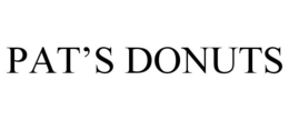 PAT'S DONUTS trademark